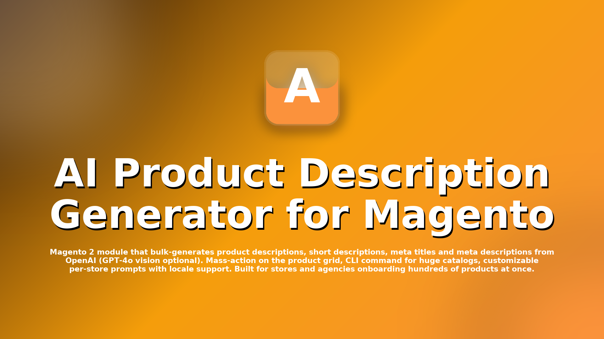 AI Product Description Generator for Magento